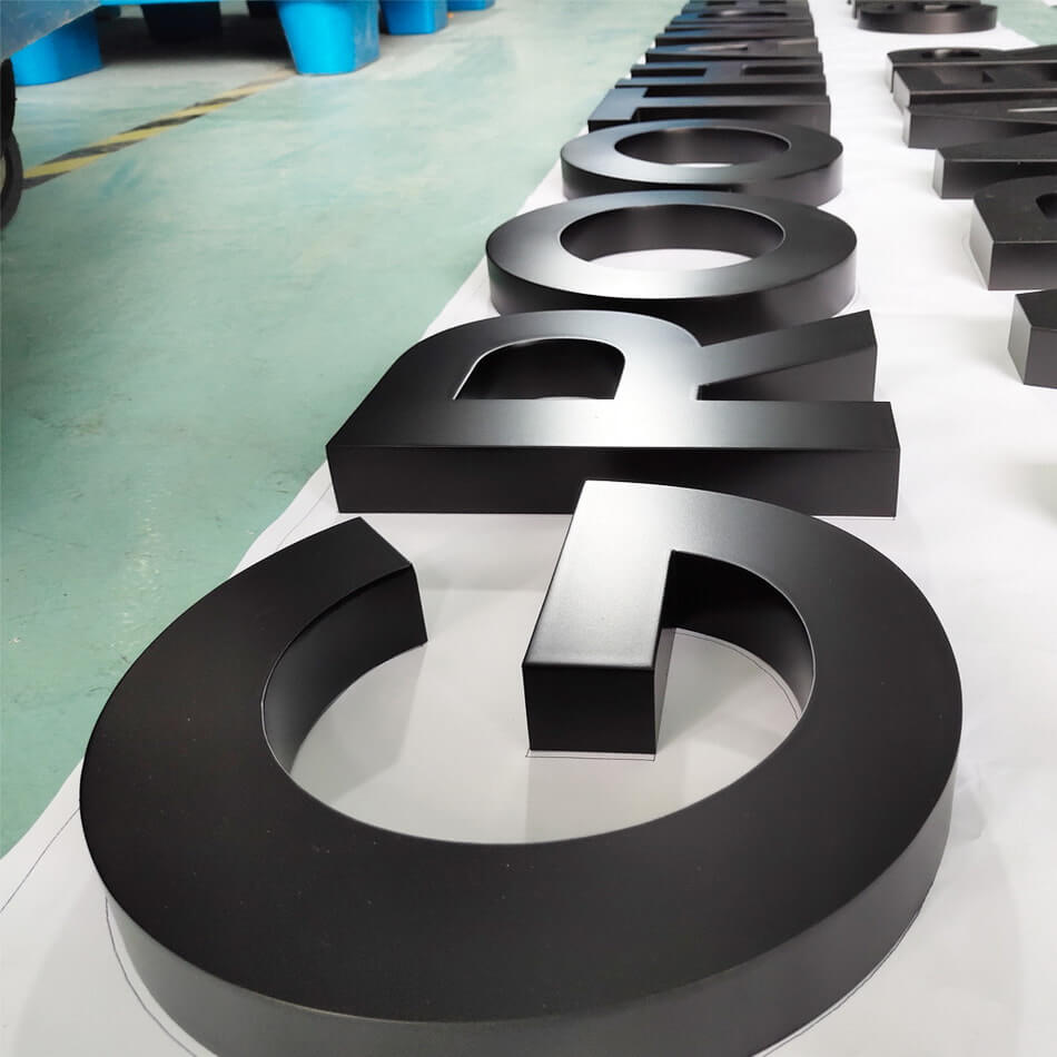 letters metal custom made metal signs custom metal cut out signs