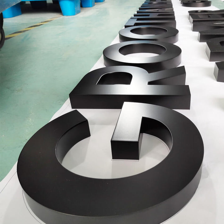 letters metal custom made metal signs custom metal cut out signs