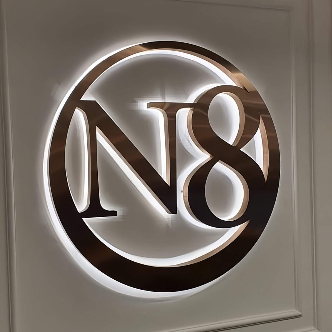 3D Metal Letters & Logos - BacklitLEDsign