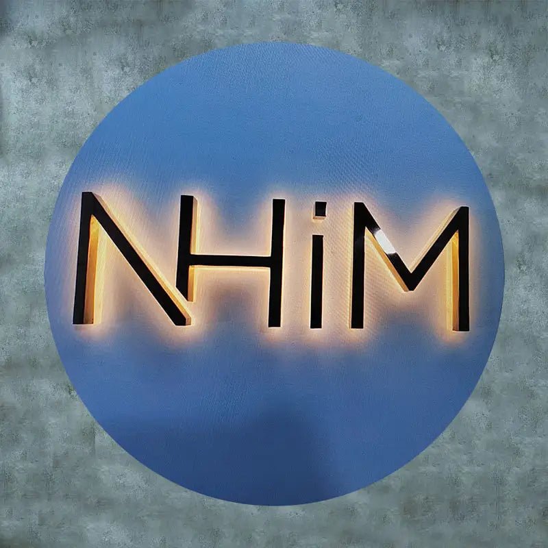 3D Metal Logo Signs - BacklitLEDsign