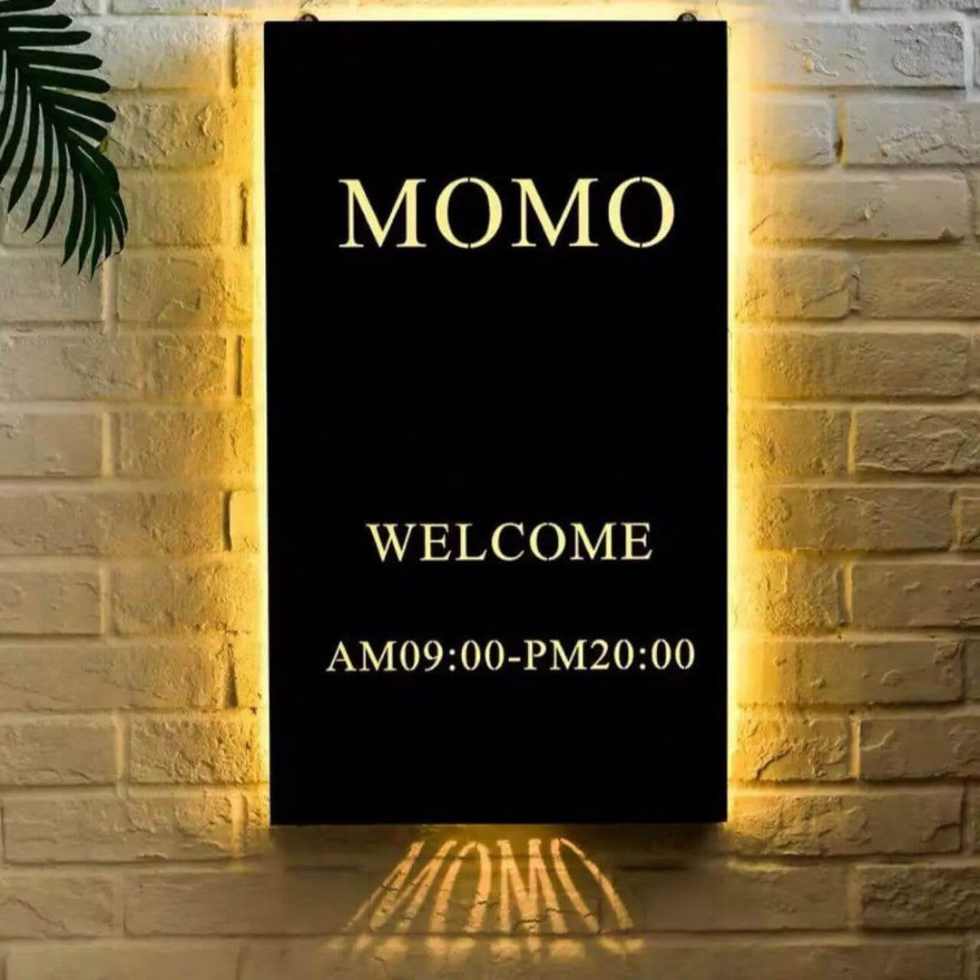 Metal Face Light Box - BacklitLEDsign