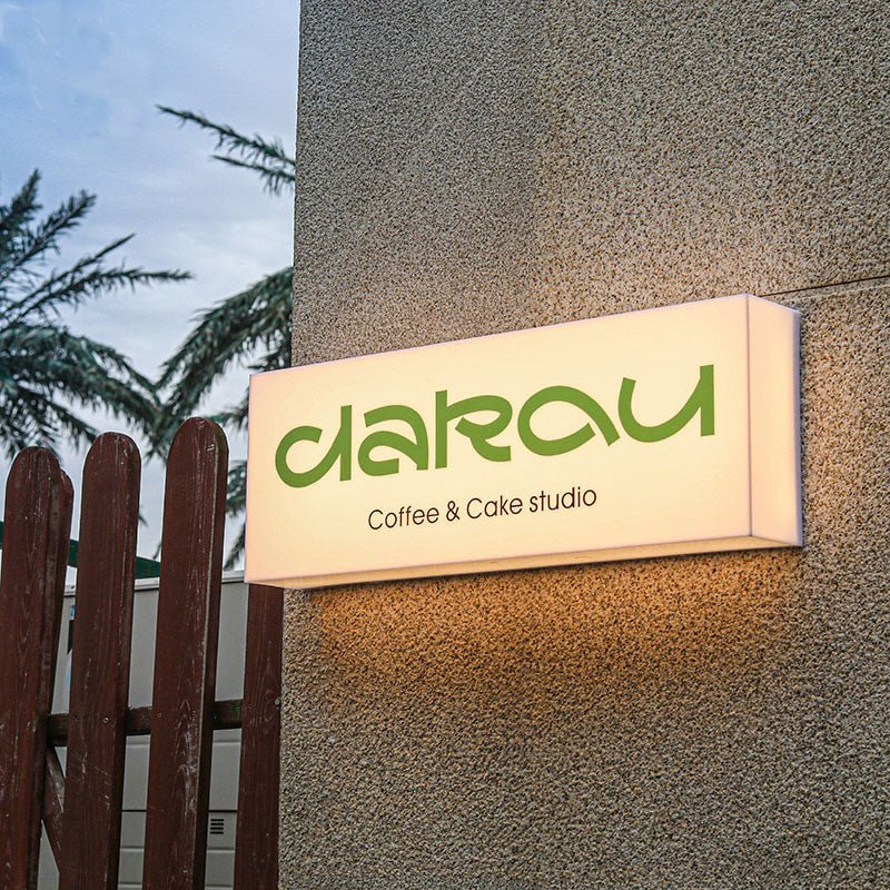 LED Acrylic Light Box Sign - Bespoke Backlit Display for Retail Stores ...