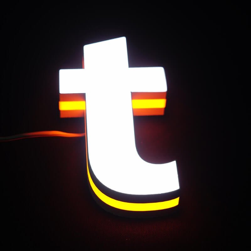 Custom 3D Infinity Mirror LED Sign for Business Decor – BacklitLEDsign