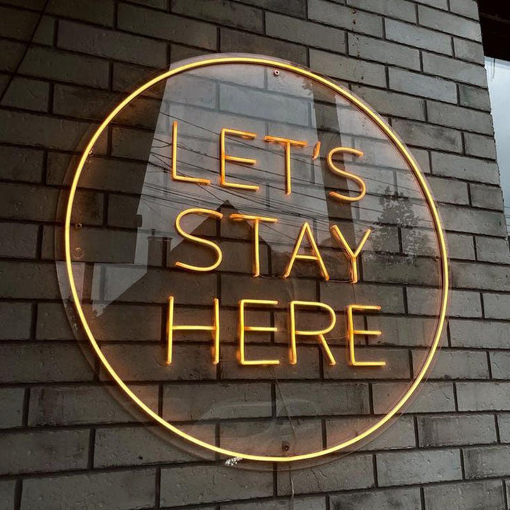 Custom Acrylic Neon Light Box Sign – Dimmable LED, Waterproof, Personalized Text/Logo for Home & Business - BacklitLEDsign