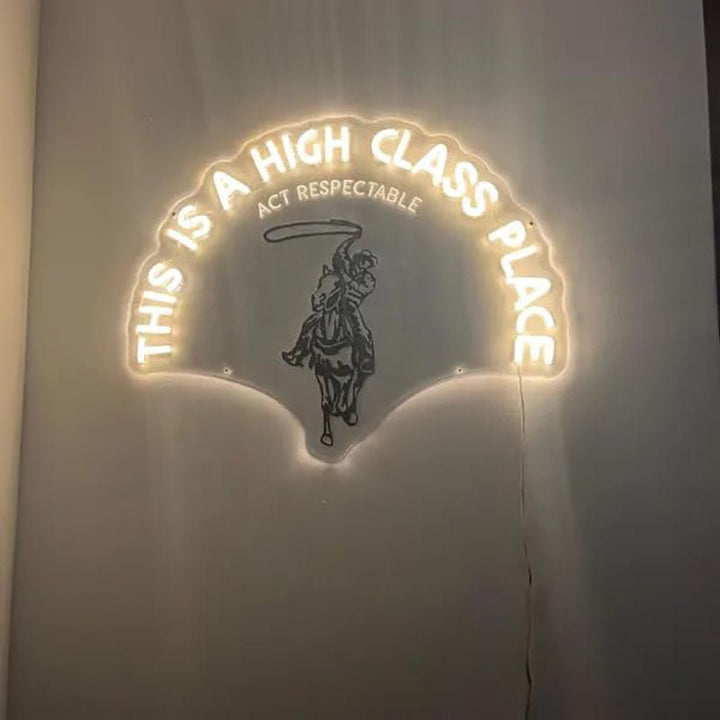 Custom Acrylic Neon Light Box Sign – Dimmable LED, Waterproof, Personalized Text/Logo for Home & Business - BacklitLEDsign
