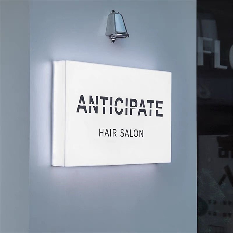 Custom Acrylic Light Box Sign - Personalized LED Display for Business ...