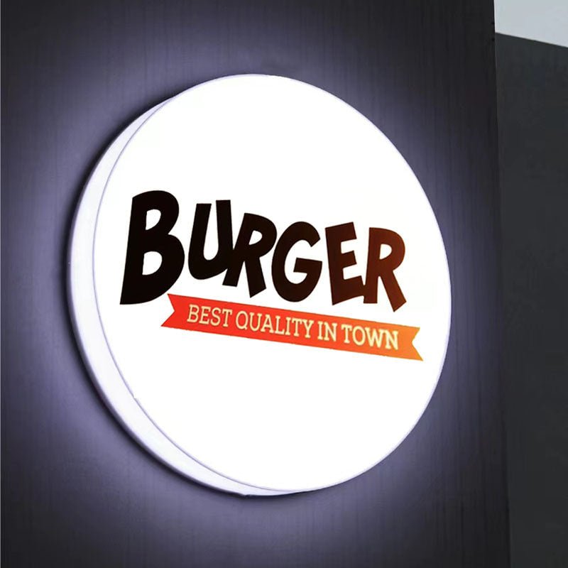 Acrylic Light Box Signage - Custom LED Display Acrylic Sign ...