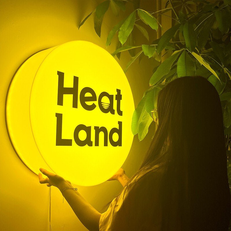 Acrylic Light Box Signage - Custom LED Display Acrylic Sign ...