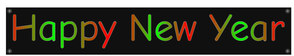 Custom Neon: Happy New Year - BacklitLEDsign
