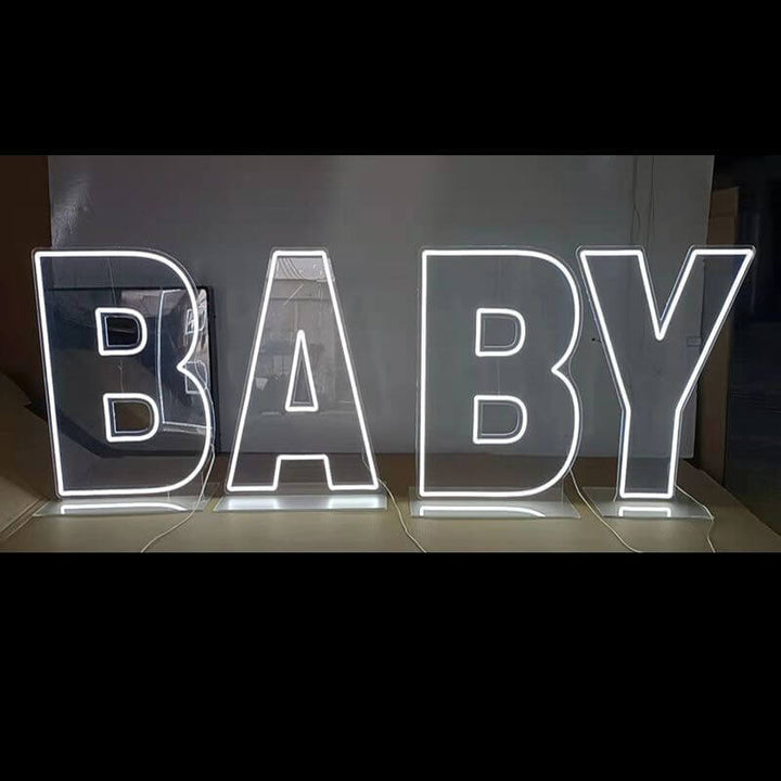 Custom Neon Light Numbers – RGB Color - Changing LED House Sign, Waterproof & Dimmable (Indoor/Outdoor) - BacklitLEDsign