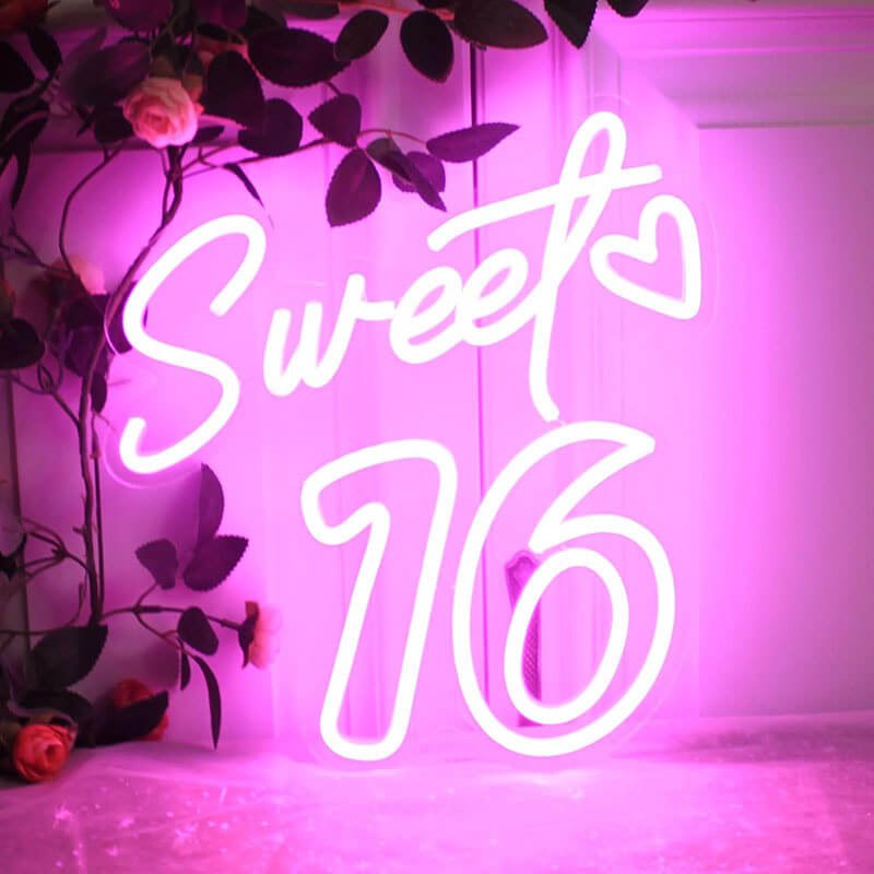 Custom Neon Light Numbers – RGB Color - Changing LED House Sign, Waterproof & Dimmable (Indoor/Outdoor) - BacklitLEDsign