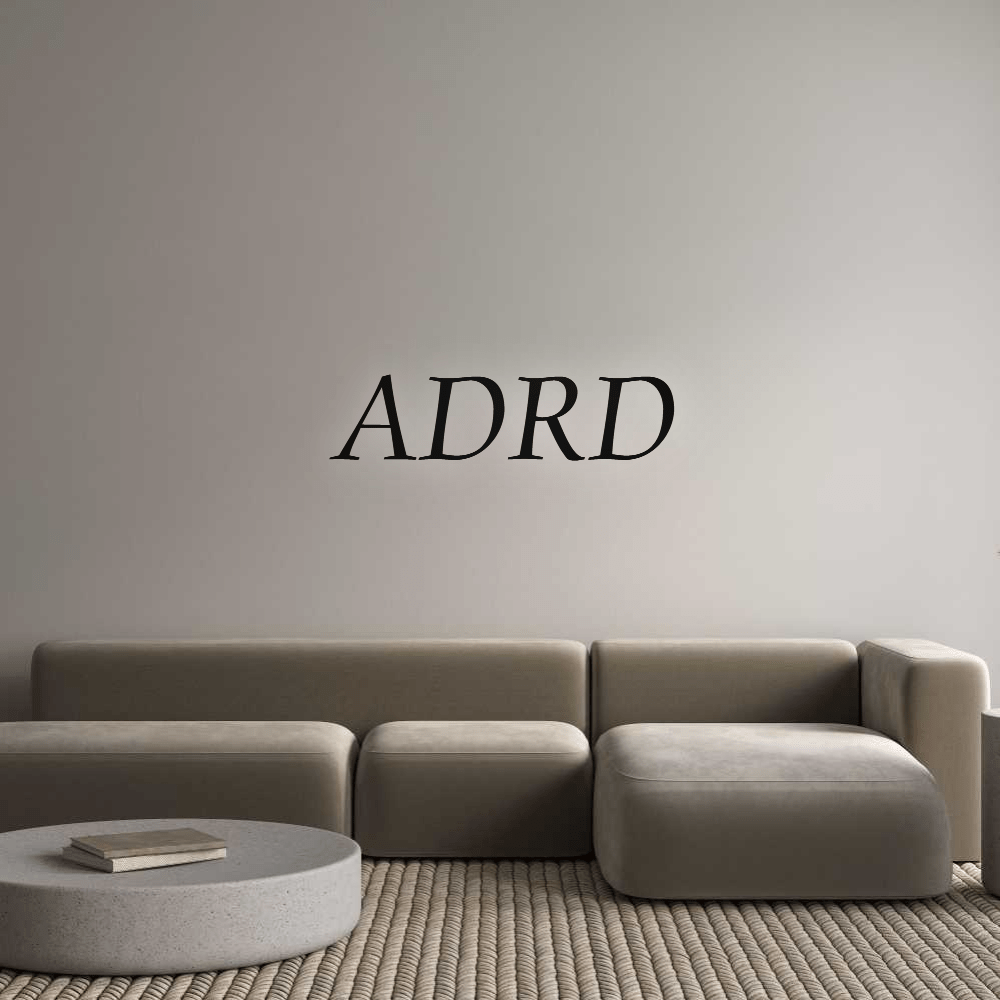 Custom Sign: ADRD - BacklitLEDsign