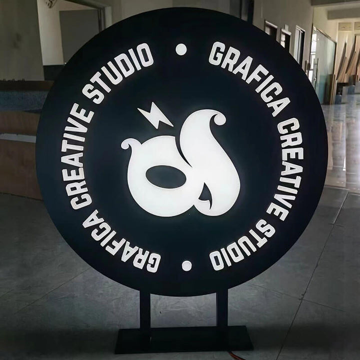 Freestanding Double - Sided LED Light Box Sign – Portable Advertising Display for Events & Exhibitions - BacklitLEDsign
