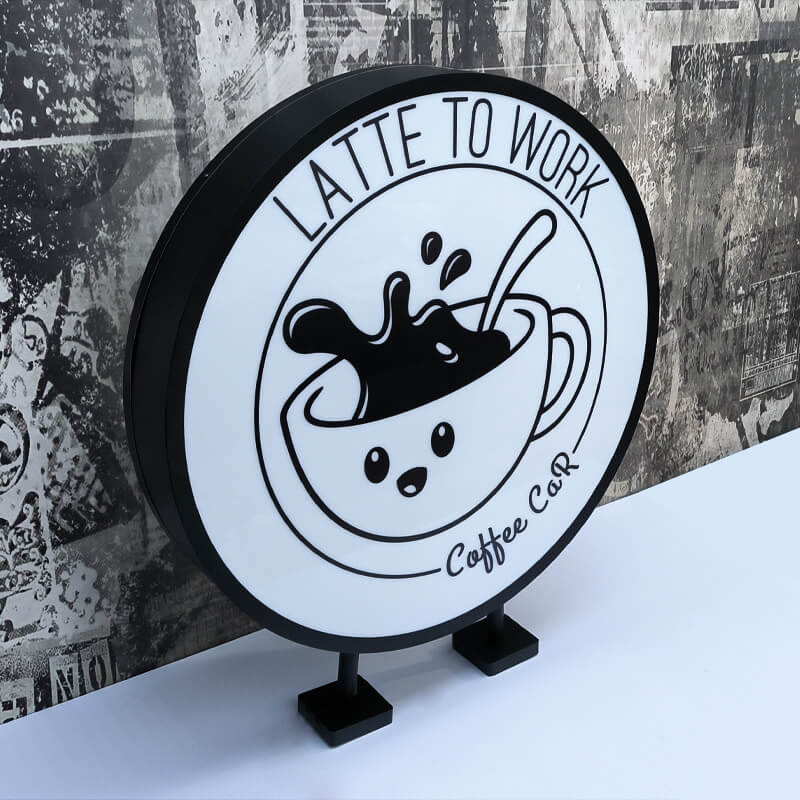 Freestanding Double - Sided LED Light Box Sign – Portable Advertising Display for Events & Exhibitions - BacklitLEDsign