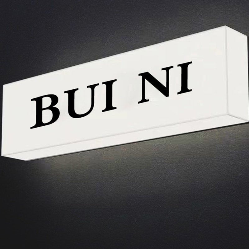 Personalized Acrylic Light Box Sign - Custom LED Signage for Branding ...