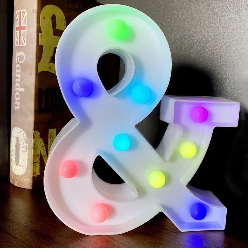 Large 4FT Industrial Marquee Letters with Exposed LED Bulbs – Rustic Metal Light - Up Signs for Indoor/Outdoor Events - BacklitLEDsign