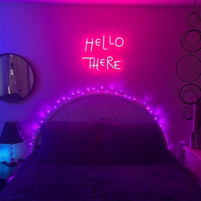LED Neon Beer Signs Light Up Neon Sign Home Decor Wall Art Birthday ...