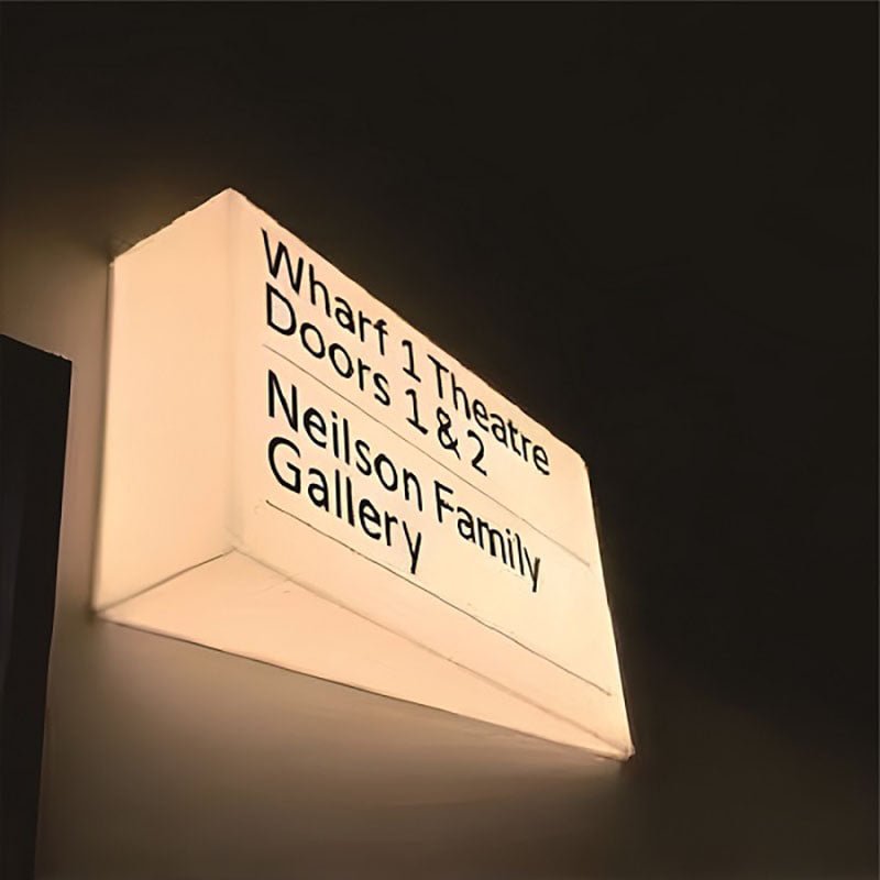 Acrylic Light Box Sign - Customizable Illuminated Signage for Events ...