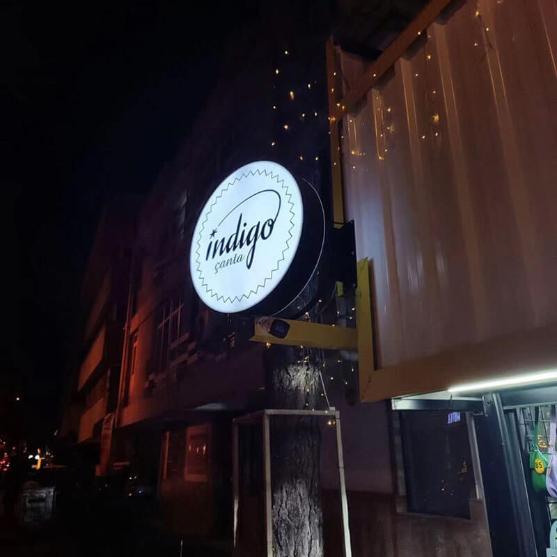 Outdoor Waterproof Double - Sided LED Light Box Sign – Durable Advertising Display for Business Storefronts - BacklitLEDsign