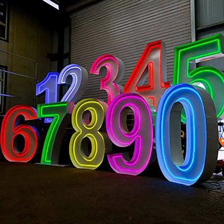 Personalized Marquee Letter Lights - Dimmable LED Neon Signs for Birthdays, Storefronts & Photo Booths | Free Design - BacklitLEDsign