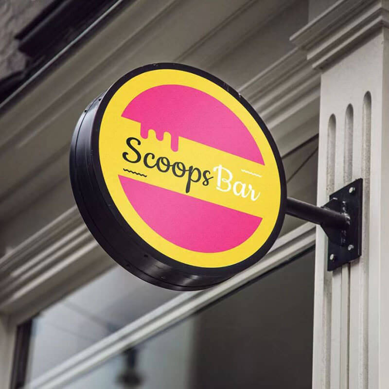 Slim Double - Sided LED Light Box for Indoor Retail – Ultra - Thin Backlit Signage for Promotions & Branding - BacklitLEDsign