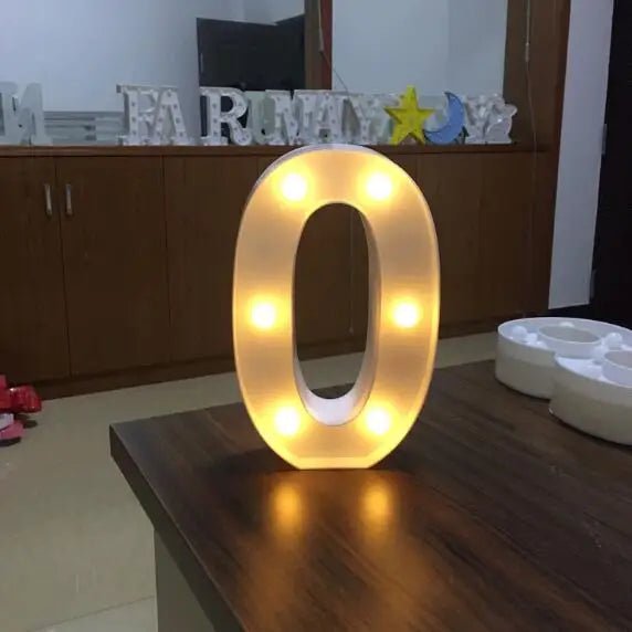 Vintage Marquee Letters with Lights | Romantic Night Decor | DIY Wedding & Event Alphabet Signs | Stylish Home Party Lamps - BacklitLEDsign