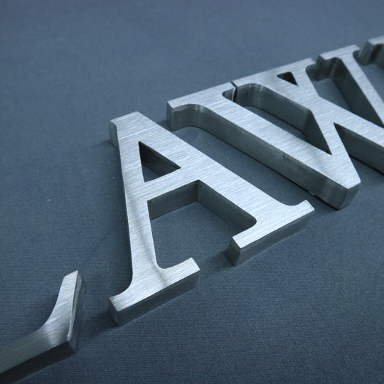 Metallic Sign Lettering Custom Metal Signs | Laser Cut Metal Signs | Metal Letters – BacklitLEDsign