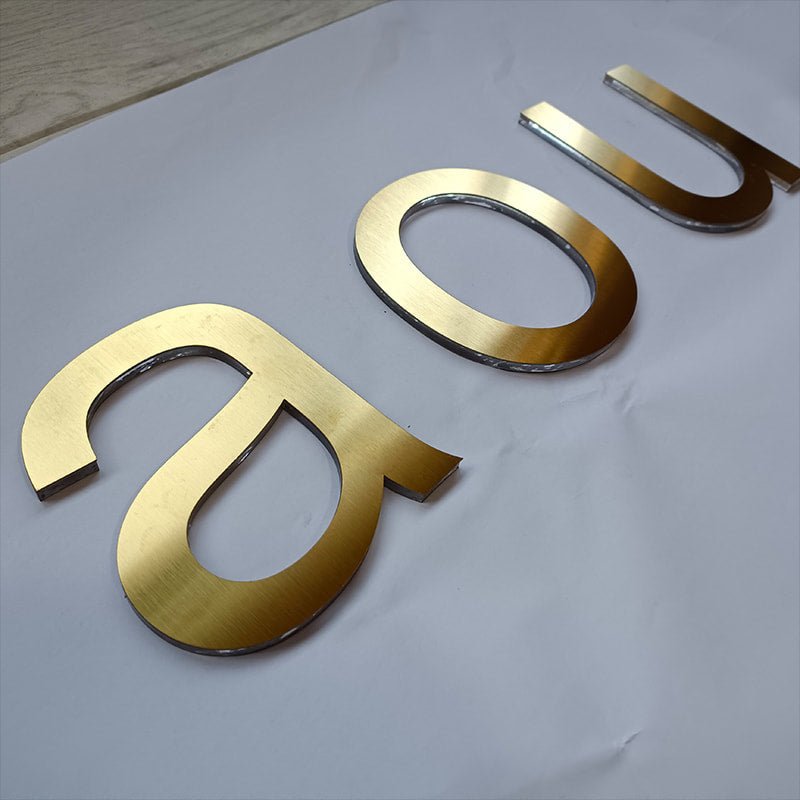 Acrylic Script Signs Custom Acrylic Signage | Acrylic letter | Acrylic Business Sign ...