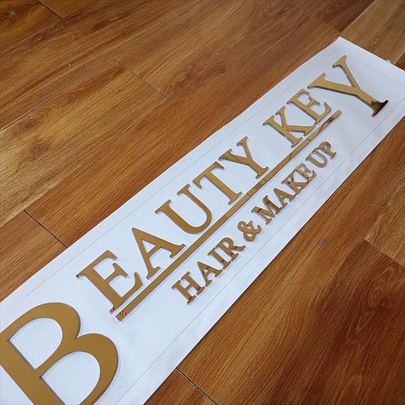 Acrylic Script Signs Custom Acrylic Signage | Acrylic letter | Acrylic Business Sign ...