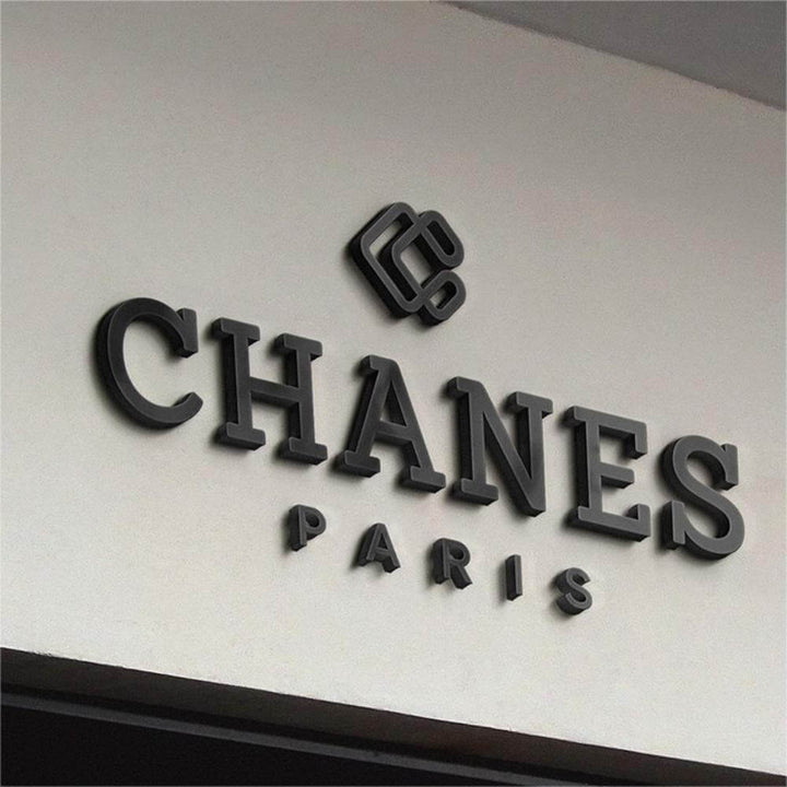 Custom Business Sign Office Signs Storefront Signs 3D Letters Metal Letters Cut Stainless Steel Letters Dentist Office Wall Decor - BacklitLEDsign