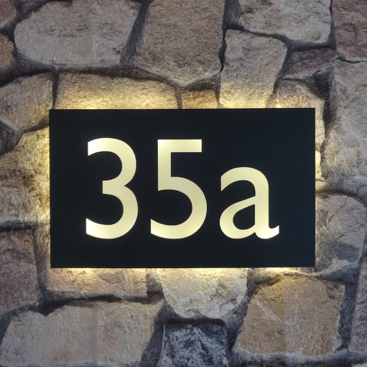 LED Illuminated Address Signs backlit address numbers illuminated address numbers