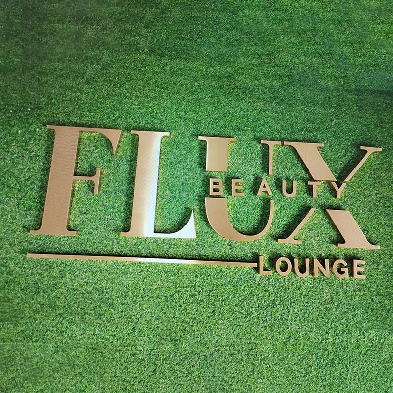 Custom Business Sign Laser Cut Metal Sign Large Metal Wall Art ...