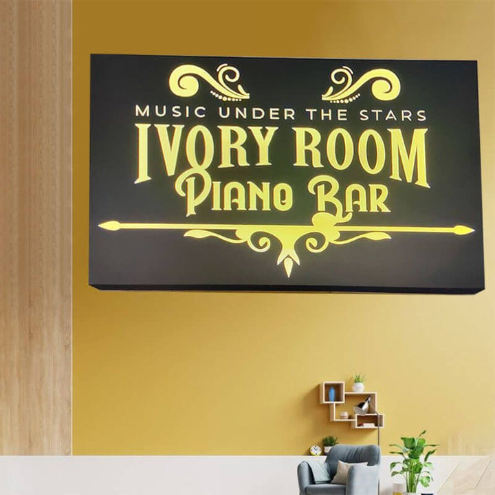 Cabinet Signage - Light Box Sign - Led Light Pad - Lightbox ...
