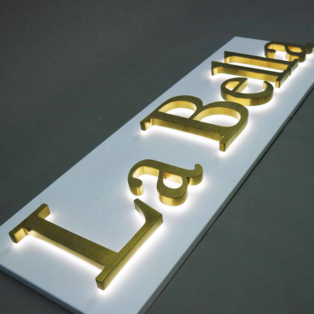 led light sign for business exterior lighted business signs outdoor lit signs