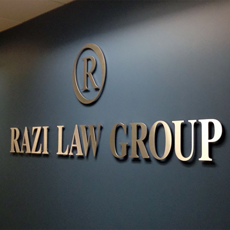 Attorney Window Lettering Custom Metal Signs | Metal Wall Art | Cast Metal Letters – BacklitLEDsign