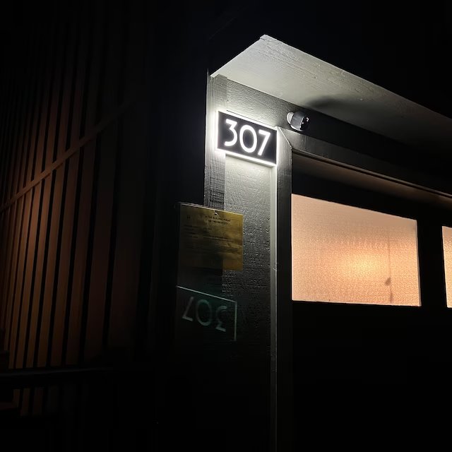 light for address sign address plaque house numbers light up light up house number