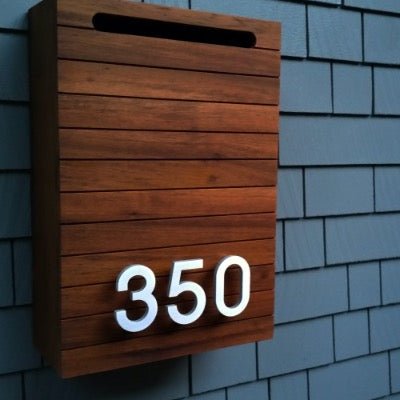 modern address sign metal numbers metal house number sign