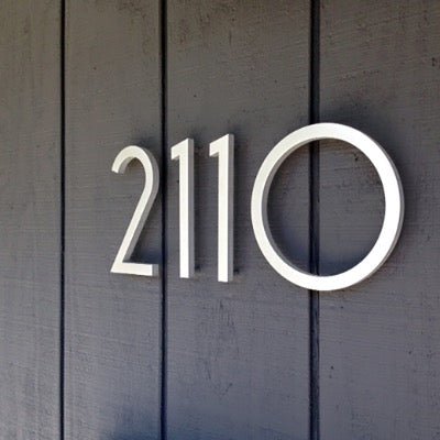 outdoor house number signs metal house numbers address sign metal