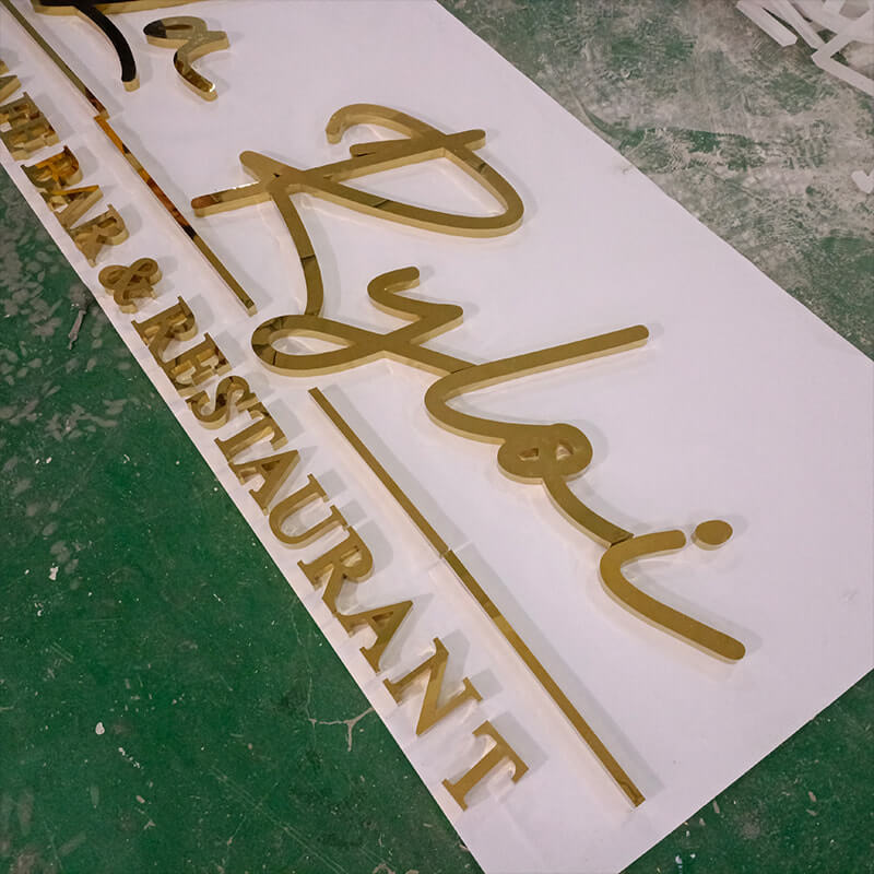 Custom Metal Signs | Metal Wall Art | Cast Metal Letters – BacklitLEDsign