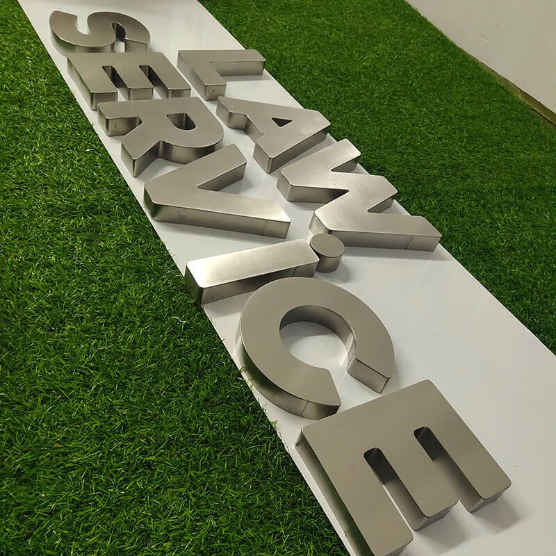 Custom Metal Signs | Metal Business Sign | Metal Letters for Wall ...