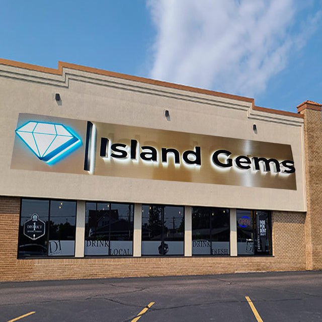 Modern Metal Store Sign Custom Blade Sign Storefront Name Sign ...