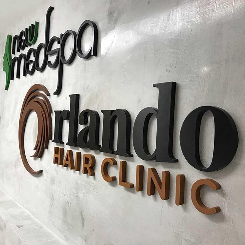 Acrylic Logo On Wall